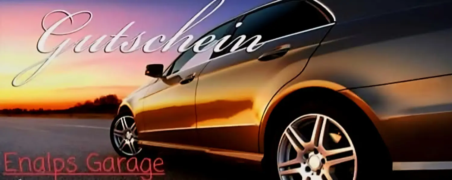 Enalp Garage -  Gutschein