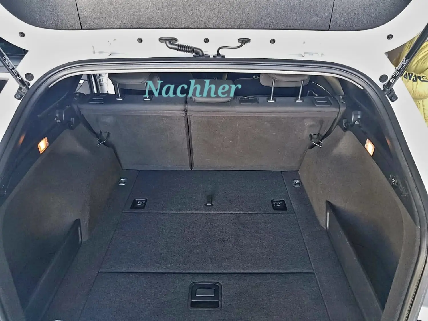 Enalp Garage -  Nach der Reinigung der Autoglasscheiben